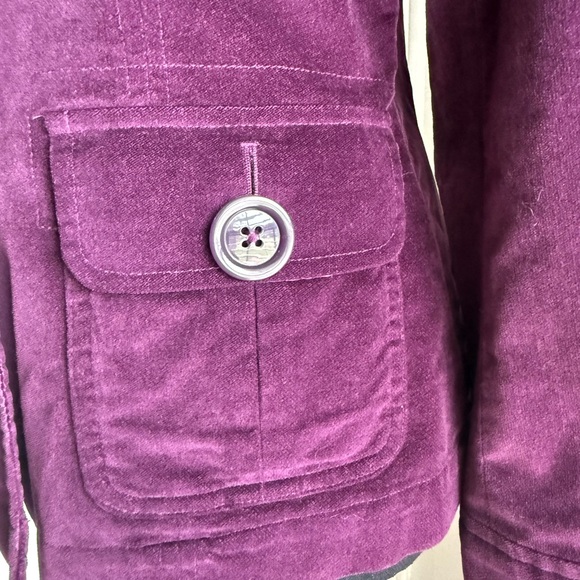 Talbots Rich Purple Jacket - Picture 3 of 9